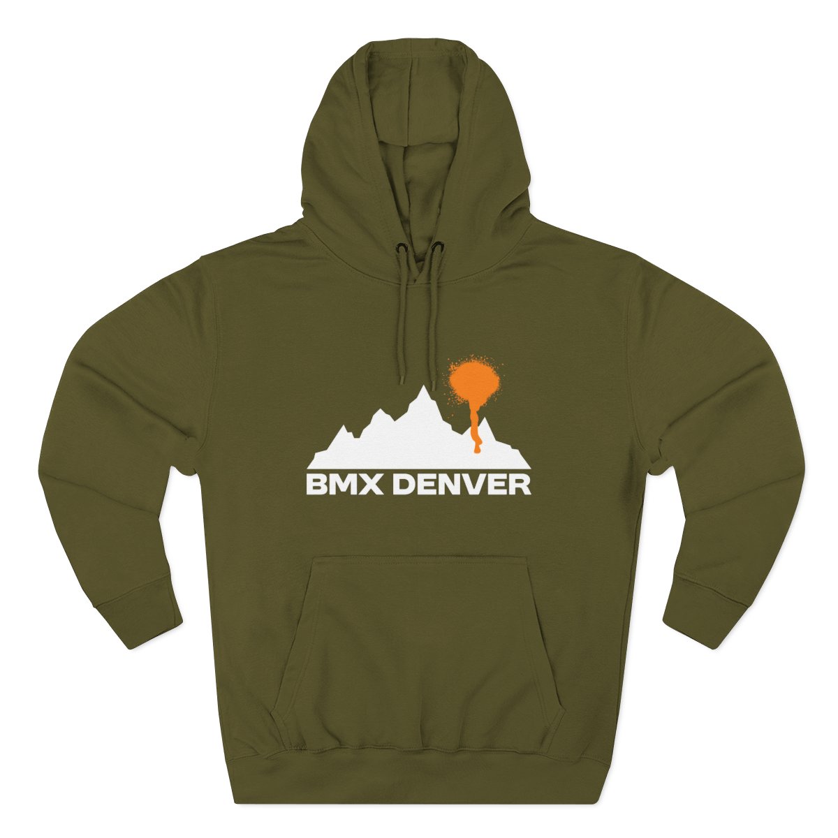 BMX Denver Hoodie - Mountain Gear Logo Fleece Pullover